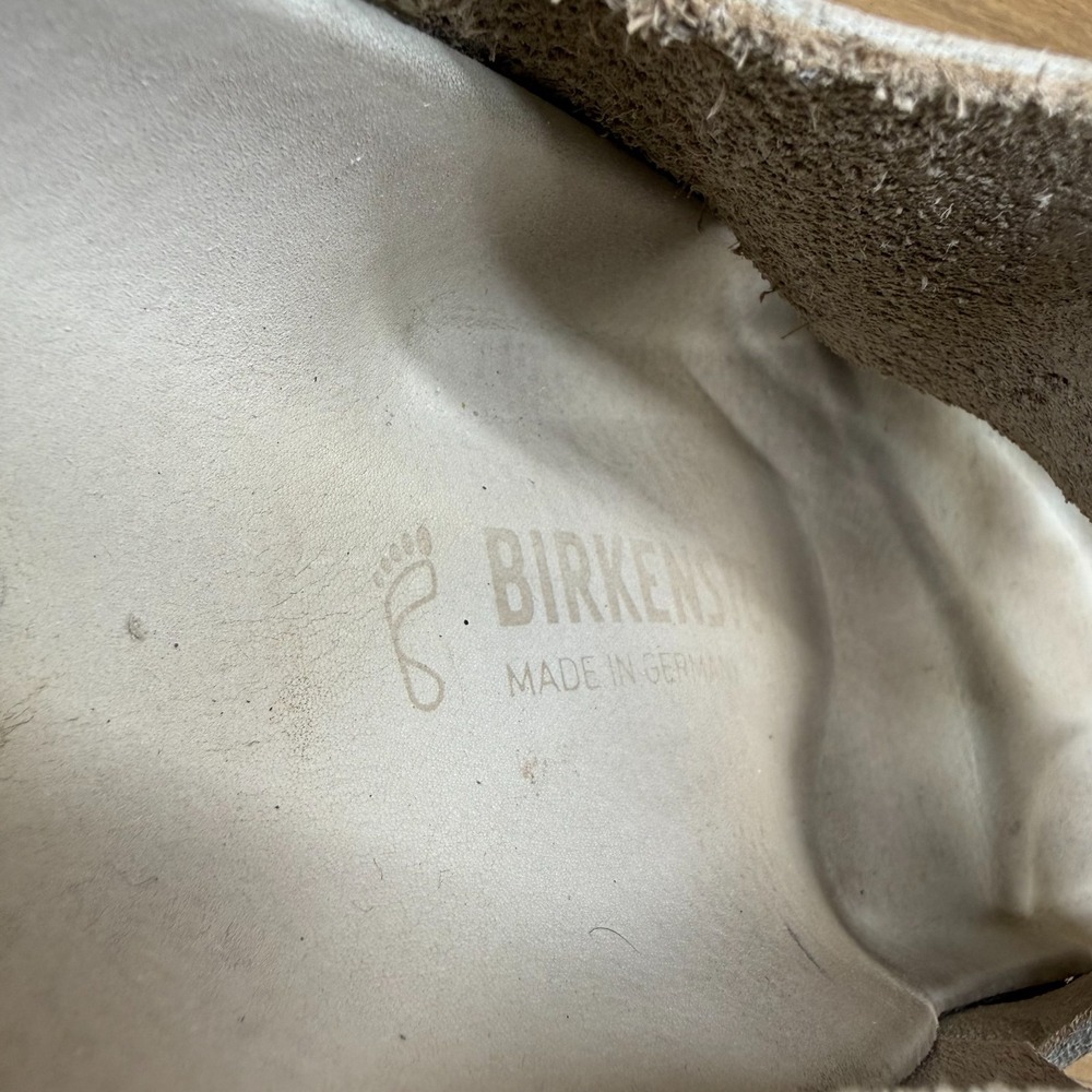 Birkenstock Arizona Big Buckle Cream White Sandals Womens 8 W EU 39 - Picture 9 of 9